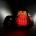 thumbnail image 3 of AKKON - For 2002 2003 2004 2005 BMW E46 3-Series 325i | 325xi | 330i | 330xi Sedan LED Red Clear Taillights Lamp Left+Right Pair, 3 of 7