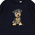 thumbnail image 3 of Inktastic Little Gent Yorkie Baby Sweatshirt, 3 of 4