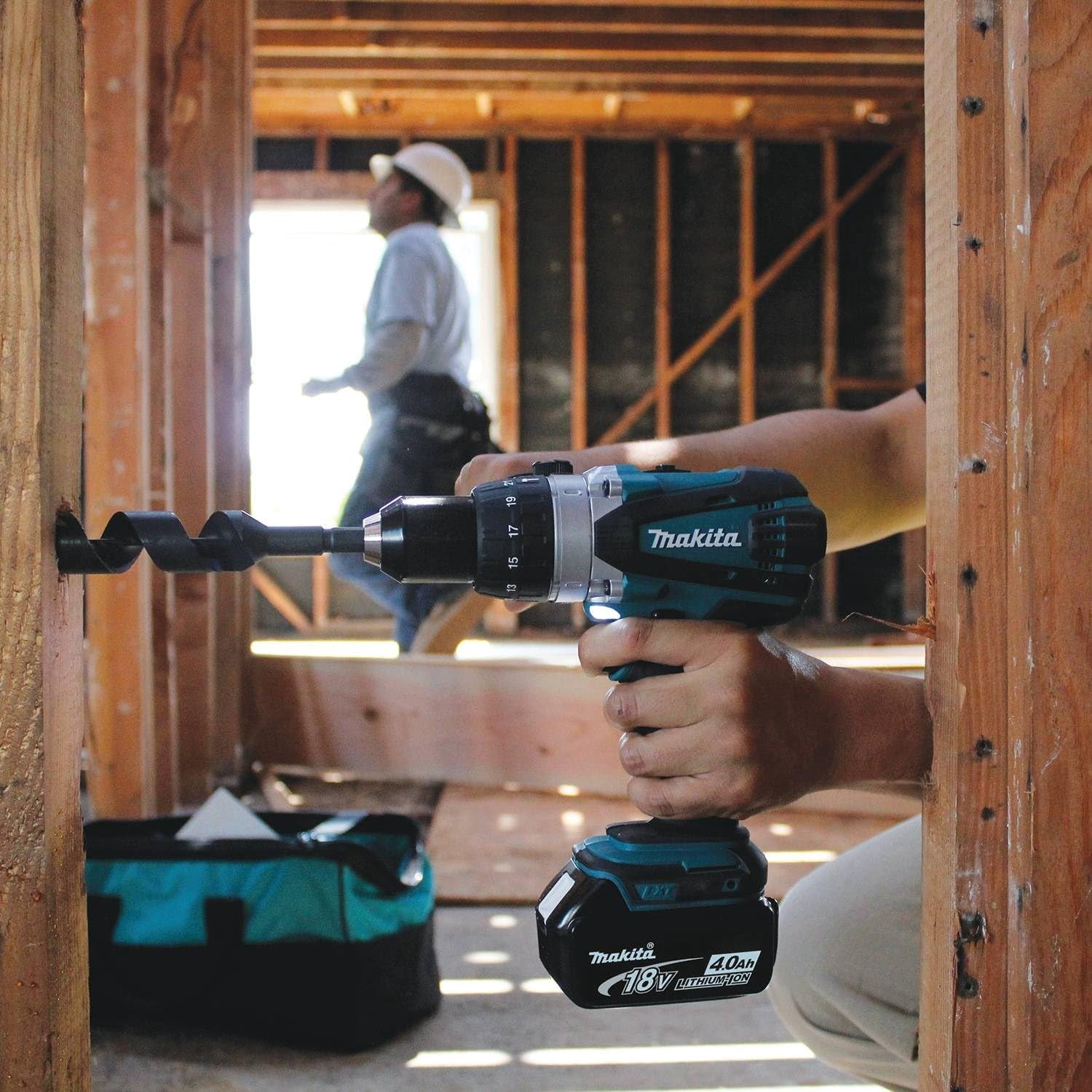 Makita 18V LXT® Lithium-Ion Cordless 1/2" Hammer Driver-Drill Kit (4.0Ah)