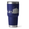 thumbnail image 3 of Vaso Térmico de acero inoxidable WAALS One Piece Tripulacion 30oz azul, 3 of 3
