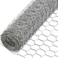 thumbnail image 3 of 13.7 In x 32.8 FT Galvanized Hexagonal Wire Mesh for Garden & Poultry Fencing, 3 of 8