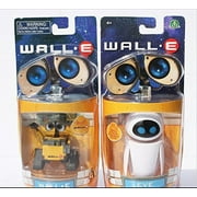 روبوت 6 سم Wall-E 9cm EVE PVC Action Figure Wall E Collection Model Toys Dolls