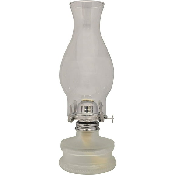 Lamplight Farms 22300 Classic Oil Lamp Frosted Base