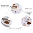 thumbnail image 4 of Juguete de comida para perros - Juguetes interactivos de rompecabezas inteligentes para mascotas, juegos de entrenamiento para perros que mejoran el coeficiente intelectual Comedero rosa, 4 of 5