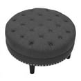 thumbnail image 6 of Home Square 2-Piece Set with Storage Ottoman & Cocktail Ottoman in Gray, 6 of 17