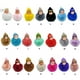 thumbnail image 4 of Minnieouse LLavero colgante de muñeco de peluche, llavero artesanal decorativo, mochila, bolso, llavero, bonito soporte artesanal para bolas de Ropa, zapatos y accesorios Miscelánea Morado oscuro, 4 of 6