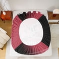 thumbnail image 5 of jejeloiu Rugby Ball Twin Sheet Sets,Red Black Bedding For Boys Kids 3pcs, 5 of 7