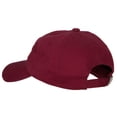 thumbnail image 3 of Glitter Happy Birthday Embroidered Unstructured Washed Cap - Wine OSFM, 3 of 5