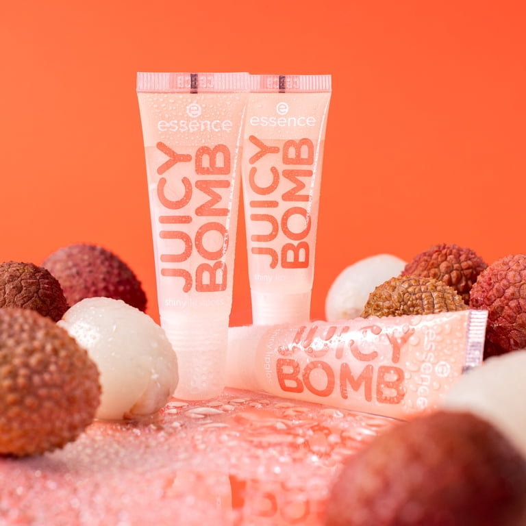 essence Juicy Bomb Shiny Lip Gloss, 101 Lovely Litchi - Walmart.com