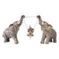 thumbnail image 1 of Estatua de elefante TOHLUCS para decoración del hogar, resina, 10 x 2,5 x 5 cm, hecha a mano, 1 of 6