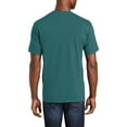 thumbnail image 2 of Oversized Triforce Zelda Graphic Men's Premium Crew Neck Tee Shirt - Marine Green XL, 2 of 2