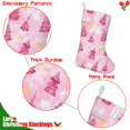 thumbnail image 5 of Christmas Stockings,Pink Christmas Tree Stockings Christmas,14.8'' Xmas Stockings,Christmas Party Favors,Christmas Party Decorations,Christmas Stockings Personalized, 5 of 5
