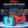 thumbnail image 2 of VR Glasses for Switch 2 with Adjustable HD Lenses and Comfortable Head Strap (Orange-blue), 2 of 9