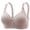 Gray, variant on CHUMUD Womens Full Coverage Bra - Wireless Push-Up, Adjustable Straps for Everyday Wear