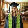 thumbnail image 6 of Fuzoiu St Patrick's Day7 Print Graduation Sash,Graduation Stole,Unisex Adult Graduation Stole Shawl 91" Long,for Academic Commencements Shawl-Flattened, 6 of 7