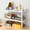 White, variant on TXRUME 2-Tier Desktop Shelf Organizer, Desk Storage for Home & Office Supplies, Multifunctional Holder for Desk with White Board & White Metal Frame