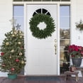 thumbnail image 2 of Northlight 36" Unlit Lush Mixed Pine Artificial Christmas Wreath, 2 of 4