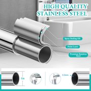 Godance Shower Curtain Rod, 27-76 inch Adjustable Spring Tension Curtain Rod, Heavy Duty Stainless Steel Shower Rod, No Drilling Shower Rod for Bathroom, Windows, Kitchen