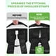 thumbnail image 3 of Mochila transparente MAY TREE Bolsa de estadio transparente de PVC negro, 3 of 6