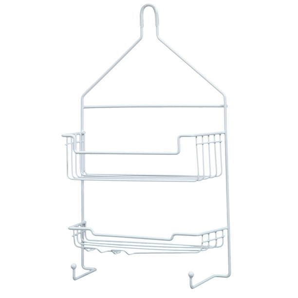 Kenney RustResistant 2Tier Hanging Shower Caddy with Suction Cups and