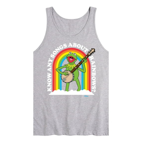Muppets - Know Any Songs About Rainbows - Men's Jersey Tank Top