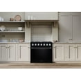 thumbnail image 3 of Aga Amc36df Mercury Series 36" Wide 4.9 Cu. Ft. Slide In Dual Fuel Range - Black, 3 of 5