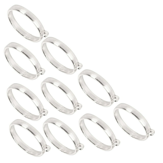 Colgante De Marco Abierto ANGGREK Hallazgos De Joyería 10PCS Colgantes De Marco Hueco Redondo
