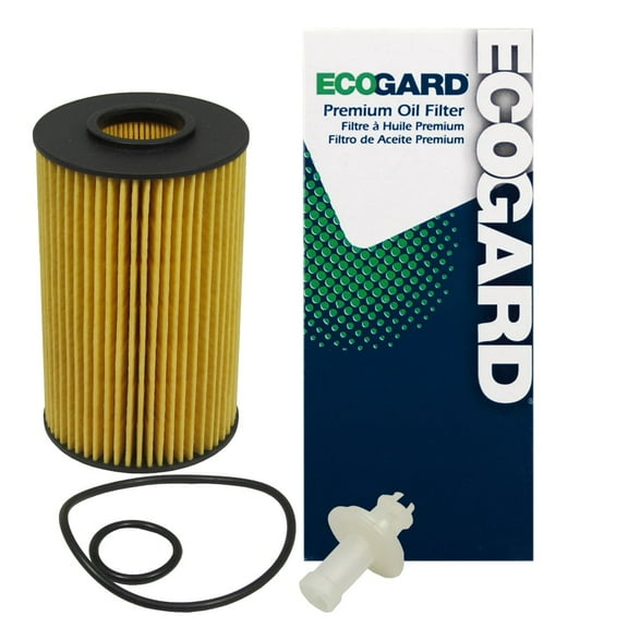 ECOGARD X5702 Premium Cartridge Engine Oil Filter for Conventional Oil Fits Toyota Tundra 5.7L 2007-2021, Tundra 4.6L 2010-2019