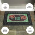 thumbnail image 4 of Evergreen Ho Ho Ho Sassafras Indoor Outdoor Switch Doormat 1'10"x10" Multicolored, 4 of 4