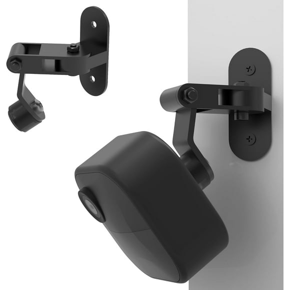 ERDS-Adjustable Metal Wall Mount for Blink Outdoor 4/ Blink Mini 2, Enhanced Security and Viewing Angle, Upright from The Ceiling or Wall for Blink Outdoor Camera (2)