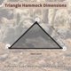 thumbnail image 4 of Ofertas Únicas 2 Pcs Hamaca para Lagarto Dragón Malla Transpirable Hamaca para Reptiles Cama para Lagartos Hamaca para Reptiles para Anolis Geckos Serpientes Camaleón Negro 19in, 4 of 6