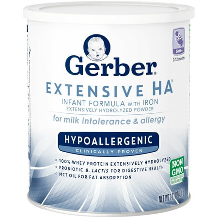 ha extensive gerber lactis ounces hypoallergenic infant probiotic formula powder iron