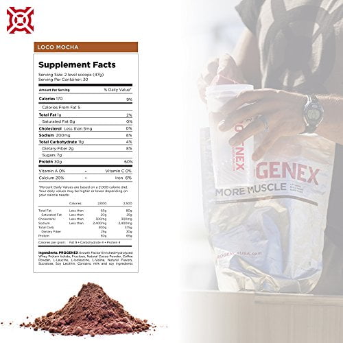 PROGENEX® More Muscle | Hydrolyzed Whey Protein Isolate Powder for Fat Burning and Lean Muscle Gain | Best Tasting Low Carb High Protein Shake for ...