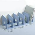 thumbnail image 2 of Book Stands Acrylic Book End File Sorter Book Storage Stand School Supplies, 2 of 11