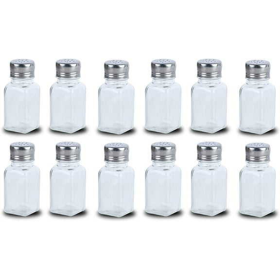 2 Ounce Glass Spice Shaker -Convenient Seasoning Container | Servette Home