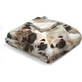 thumbnail image 5 of Pug Throw Blanket for Home Living Room Decor,Christmas Soft Warm Blanket Gifts for Women Men Kids Multicolor 40x50inch, 5 of 6