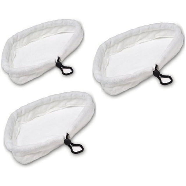 Almohadillas de limpieza BRI microfibra Paquete de 5 Lavables y Compatibles con Mopas a vapor