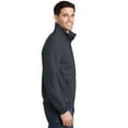 thumbnail image 2 of Port Authority ®  Soft Shell Bomber Jacket. J337 L Battleship Grey, 2 of 2