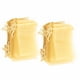 thumbnail image 5 of Bolsas De Joyería, Operación Simple Bolsas De Organza Apariencia Transparente Diseño Con Cordón 100PCS Para Decoración De Fiestas Para Bodas Para Regalos Artesanales ANGGREK Oro, 5 of 8