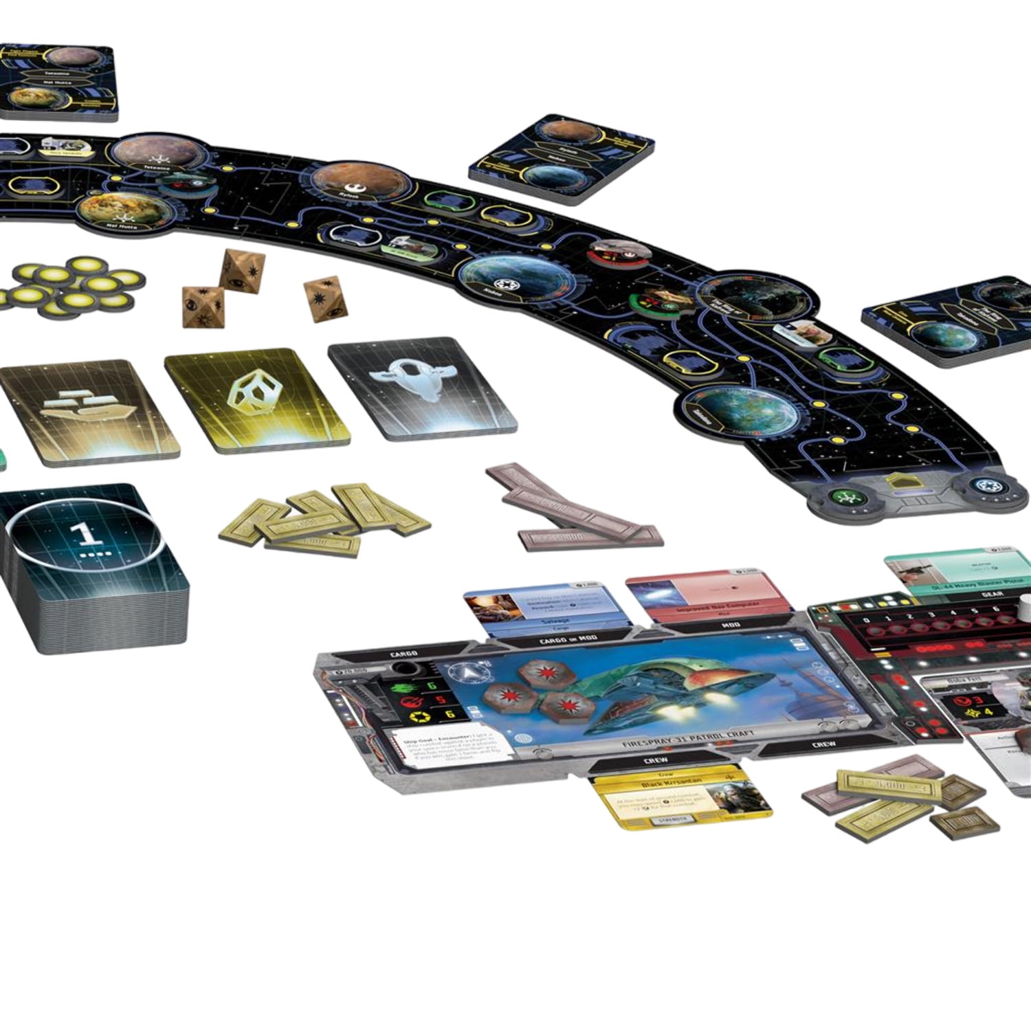 Star Wars: Outer Rim Strategy Board Game for Ages 14 and up, from Asmodee