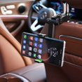 thumbnail image 2 of Multifunctional Rearview Mirror Phone Holder, Car Rearview Mirror Phone Holder and GPS Holder, 360 Rotating Car Phone Holder, 2 of 5