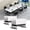 WhiteA 47.2in, variant on Lrxmastery Folding Conference Table, Commercial Training Desk with Lockable Casters, Sturdy Steel Frame for Classroom & Meeting Room, 8Pack