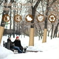 thumbnail image 2 of Burlap tree wraps protect trees from frost, bandage wraps for shrubs, oaks and fruit trees, 2 of 4