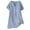 Light blue, variant on Linen Top, Yigetop Linen Blouse Summer Beach Short Sleeve V Neck Button Down Top Casual Tunic Loose Shirt 2025 Linen Tops for Women Army Green L