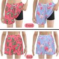 thumbnail image 6 of Zando 2 Pack Boys Swim Trunks with Compression Liner Beach Shorts UPF 50+ Quick Dry Stretch Swimwear 4-12, 6 of 7