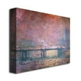 thumbnail image 3 of Trademark Fine Art Claude Monet The Thames at Charing Cross Canvas Wall Art - 24x32, 3 of 3