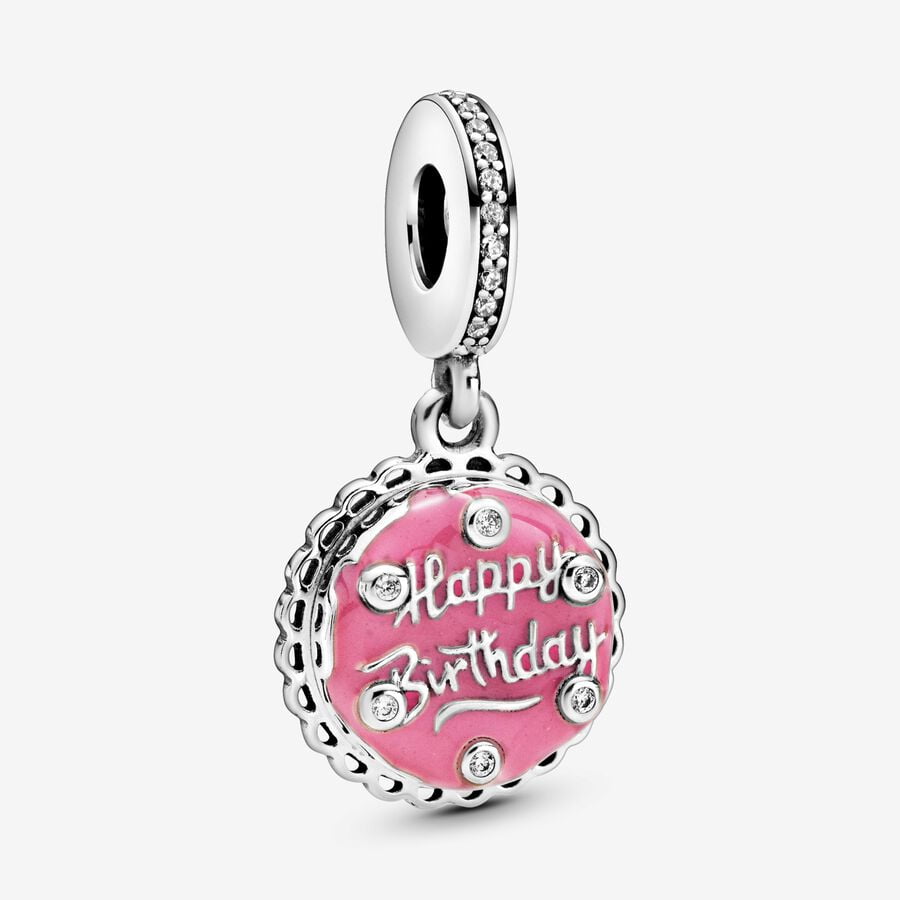 Authentic Pandora Happy Birthday Hot Air Balloon Charm, Sterling