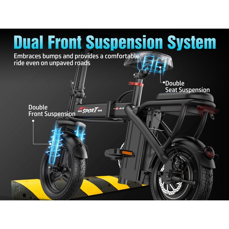PostJoy Z6 14-inch folding electric bicycle, adult electric