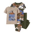 thumbnail image 1 of Carter's 4 Piece Pajama Set (Green/Brown Dino Mite, 4T), 1 of 2