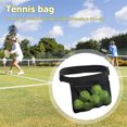 thumbnail image 4 of Bolsa de pelota de entrenamiento de gran capacidad con cremallera bolsa de almacenamiento de pelotas equipo multifuncional antideslizante para tenis de mesa tenis béisbol, 4 of 8
